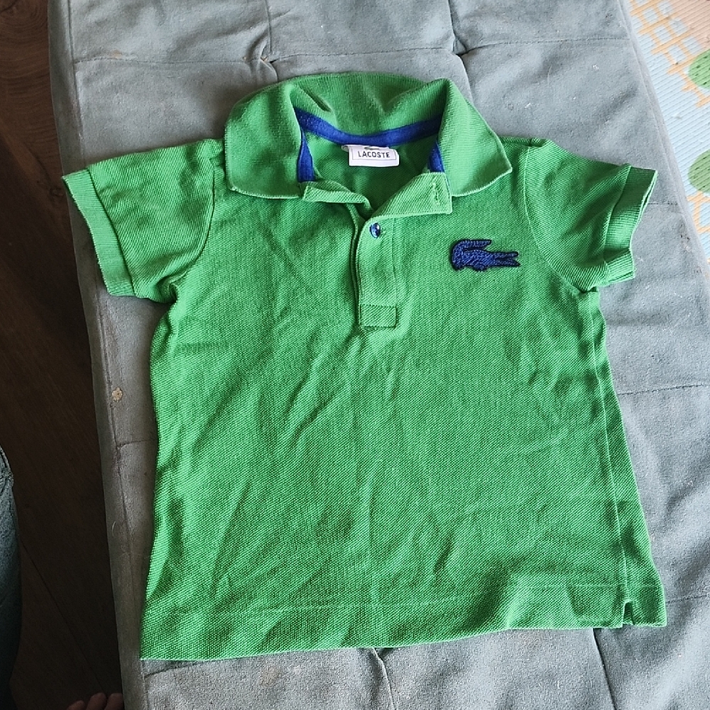 Lacoste Kids Polo Shirt in Green